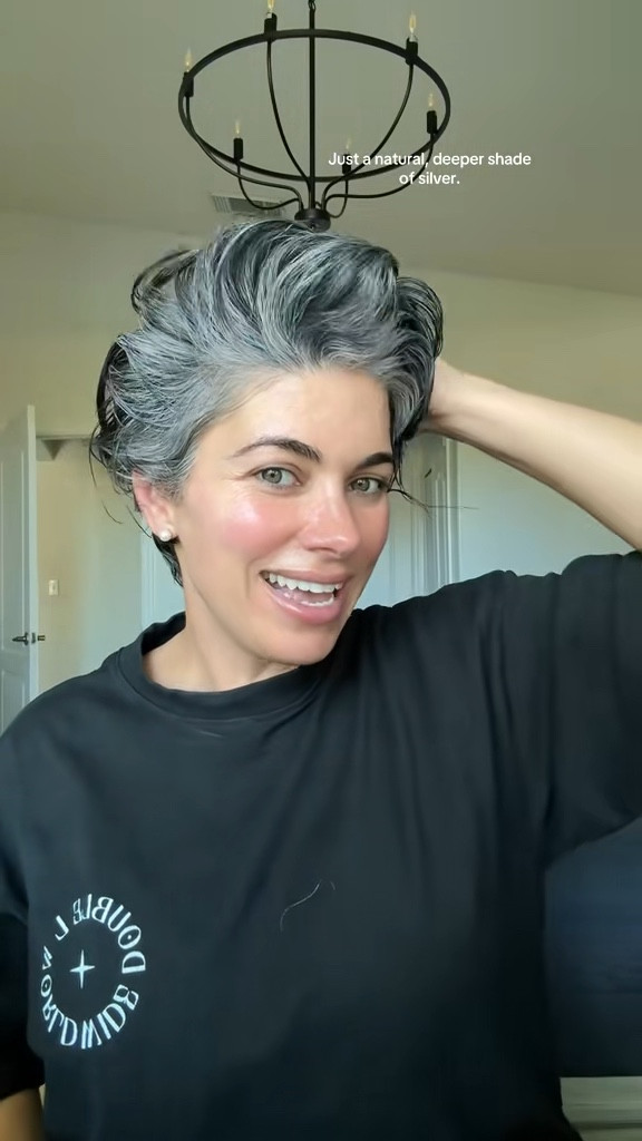 Deepen the silver shades with this less toxic and temporary color depositing conditioner  

#LTKBeauty #LTKOver40 #LTKCyberWeek