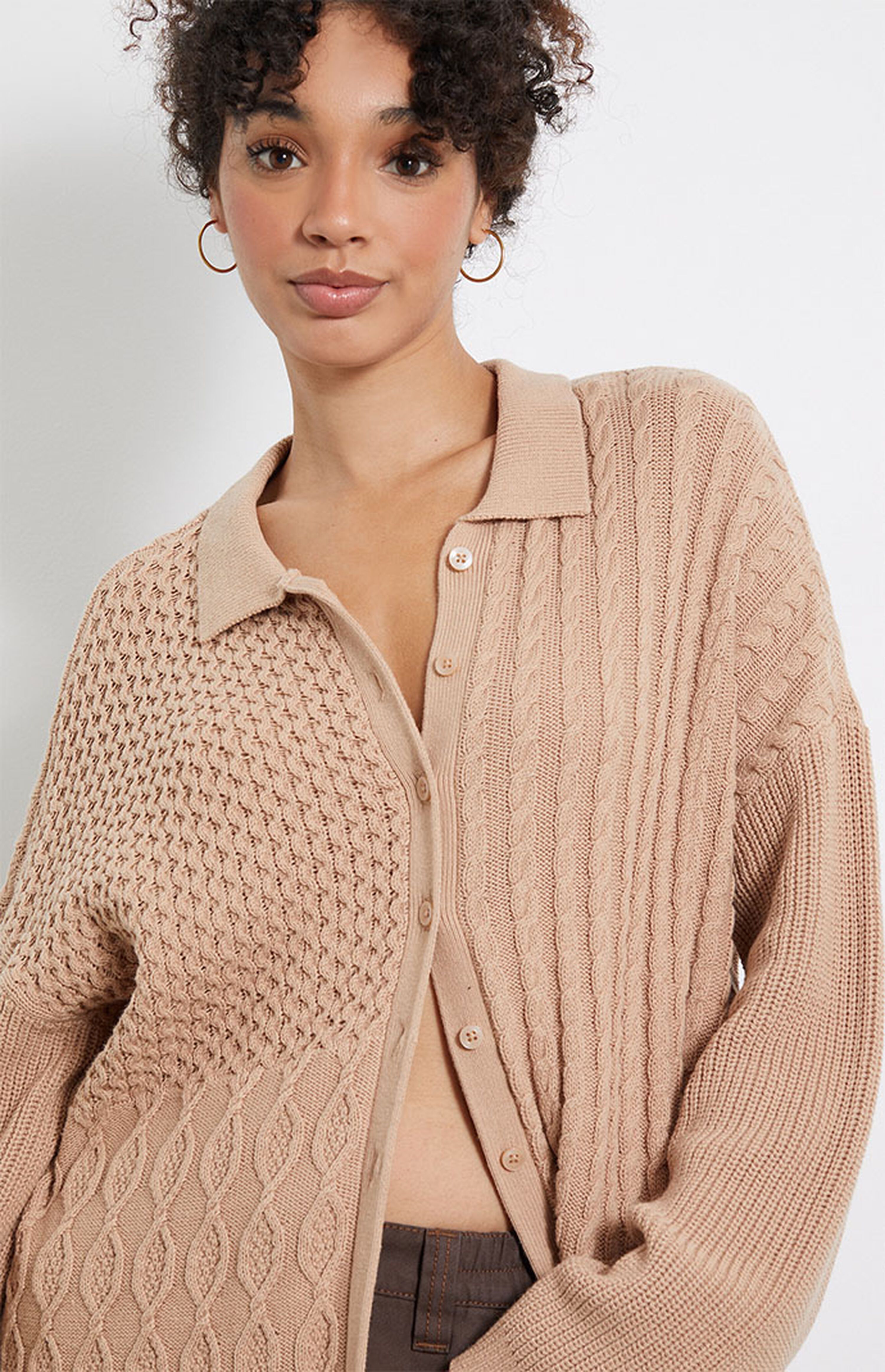 LA Hearts Stacey Button Front Sweater | PacSun