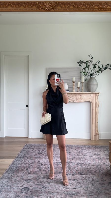 Abercrombie Sale - Black Cowl Neck Mini Dress! 

- 20%-off ALL DRESSES + 15%-off almost everything else
- Use stackable code: DRESSFEST for an additional 15% off 

Size: XS regular for reference 

#LTKSaleAlert #LTKStyleTip

#LTKSeasonal
