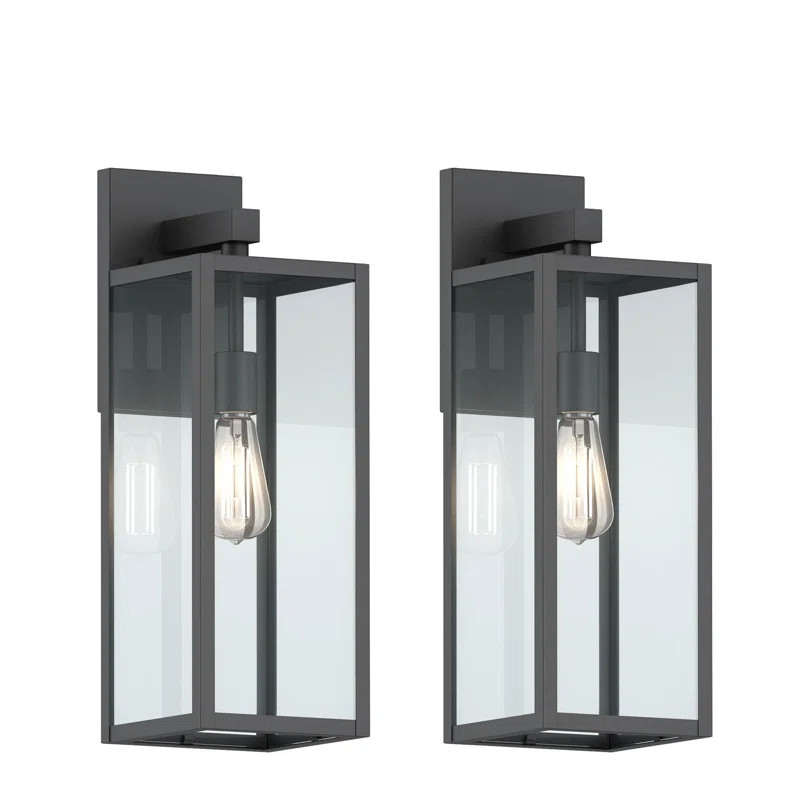 Tornillo 2-Pack 1-Light Outdoor Wall Lantern | Wayfair North America