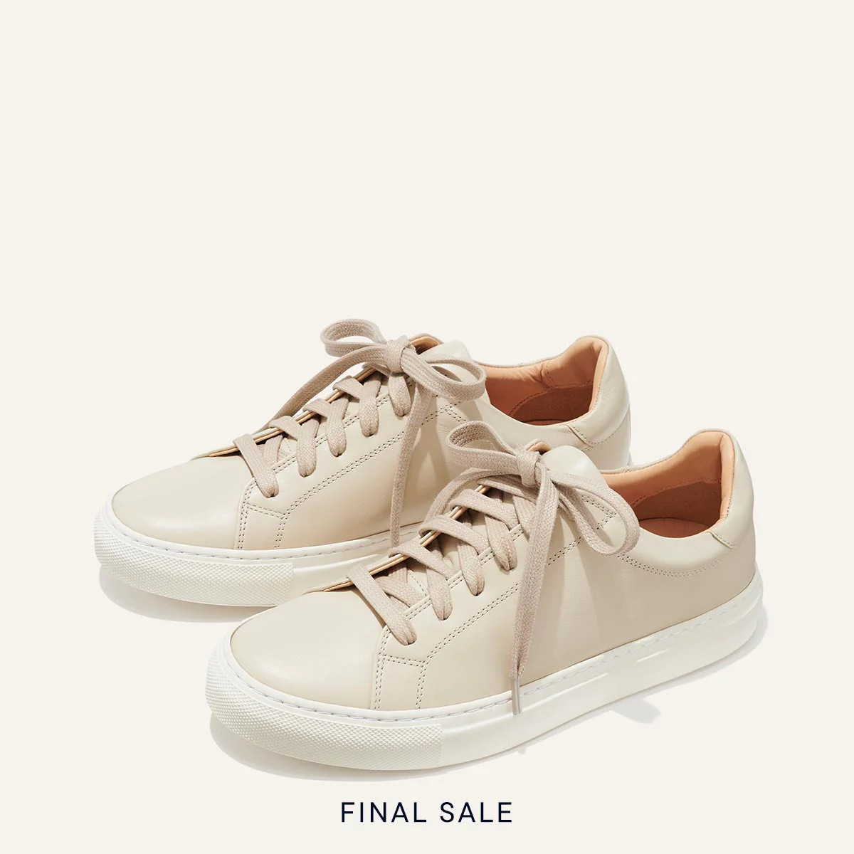 The Sneaker - Ecru Calf | Margaux