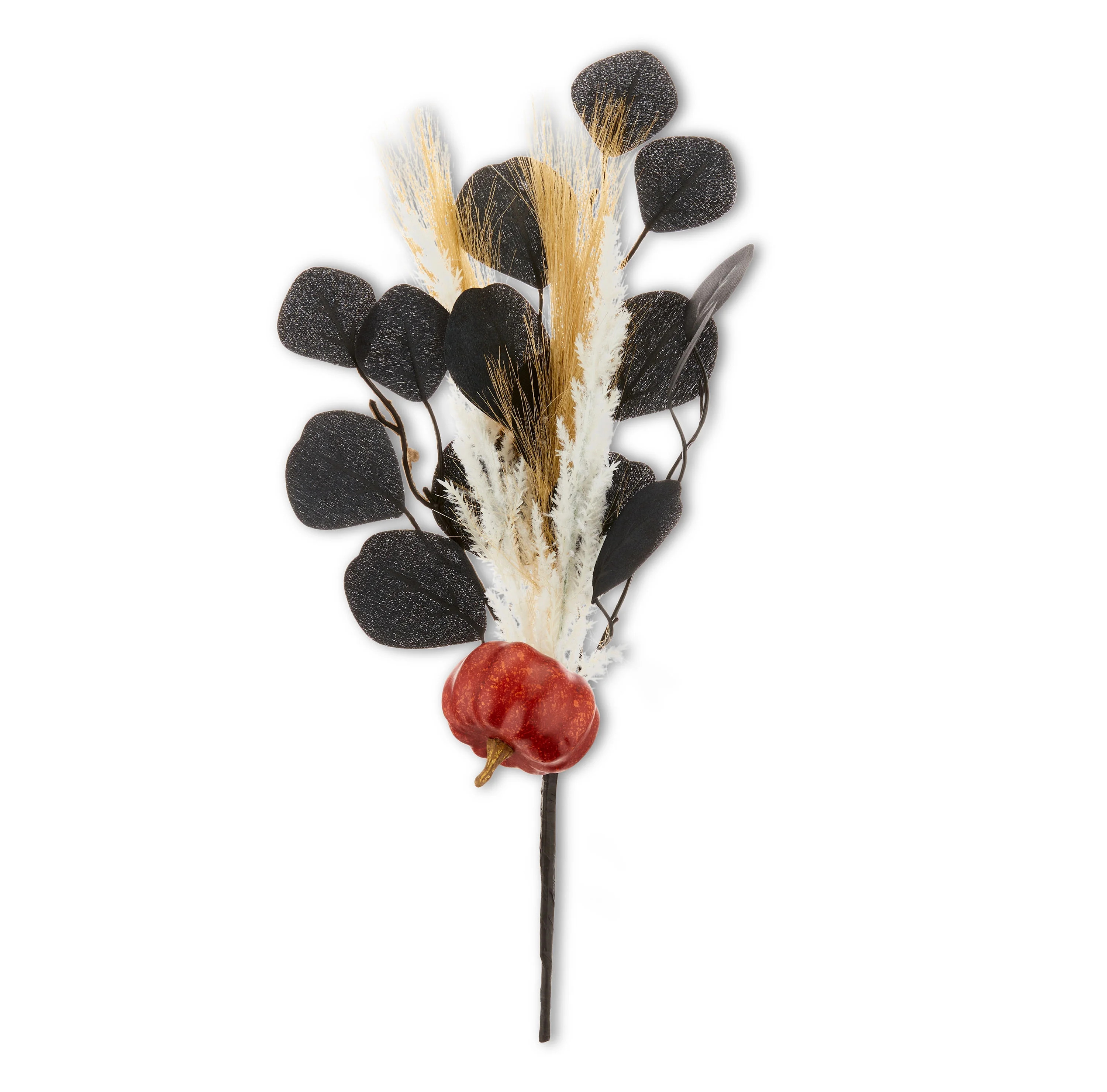 Halloween 16in Height Orange Mini Pumpkin Foam Decorative Pick, Way to Celebrate | Walmart (US)