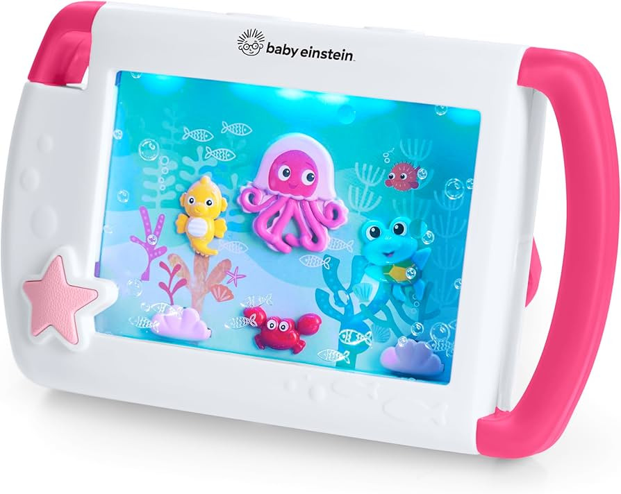 kids2 Baby Einstein On-the-Go Sea Dreams Soother, Pink, Portable Baby Sound Machine with Music & ... | Amazon (US)