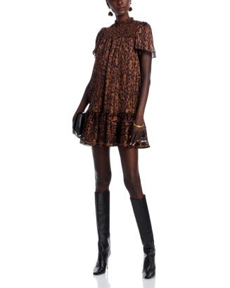 Leopard Mini Dress - Exclusive | Bloomingdale's (US)
