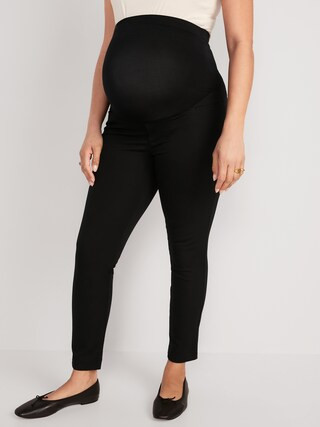 Maternity Full Panel Pixie Ankle Pants | Old Navy (US)