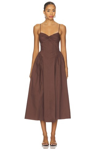 Destene Dress in Chocolate | Revolve Clothing (Global)
