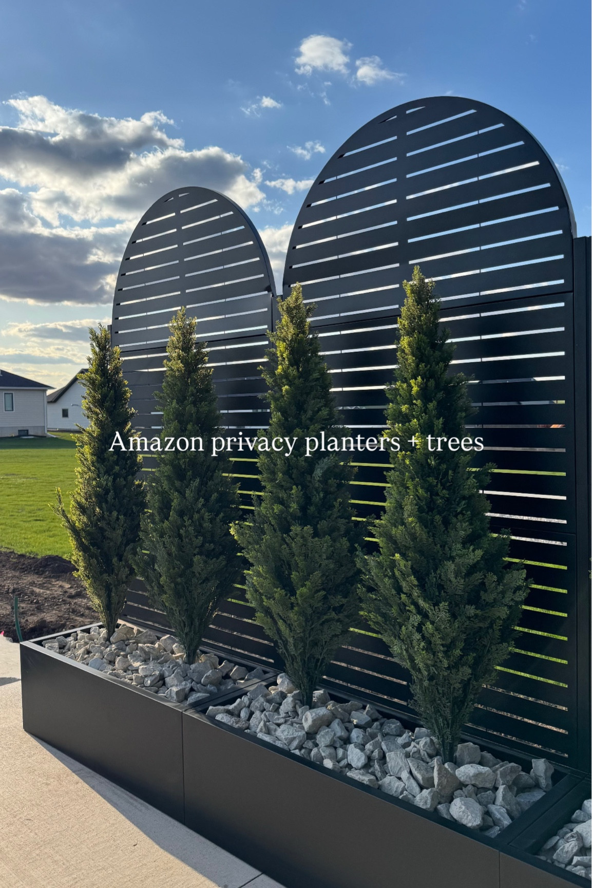 Arched planters and 4ft artificial cedar trees from Amazon 👏🏼 use the UV spray to protect them from fading outside!

#LTKHome #LTKSaleAlert