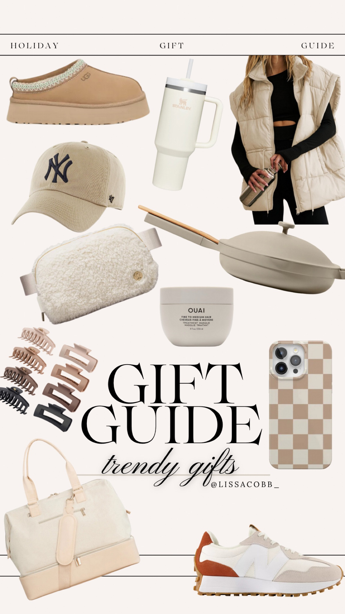 Trendy gifts for her! 

Gift guide
Neutral girl
Vanilla girl
Gifts for her
Trending gifts

#LTKGiftGuide #LTKstyletip