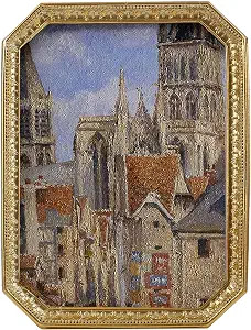Vintage 5×7 Gold Picture Frame Antique Ornate Photo Frame Tabletop and Wall Hanging with High De... | Amazon (US)