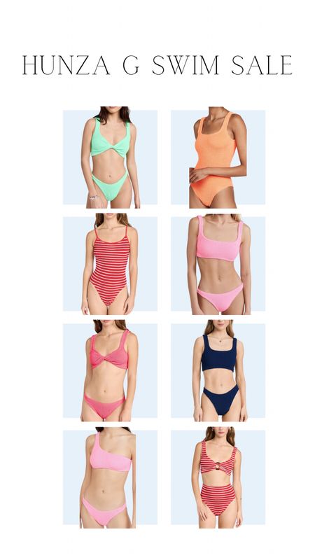 Massive Hunza G swimsuit sale going on at shopbop right with with 40 - 70% off - designer swimsuit sale - Hunza G - shopbop - summer sale - resort style 

#LTKSwim #LTKSaleAlert #LTKFindsUnder100