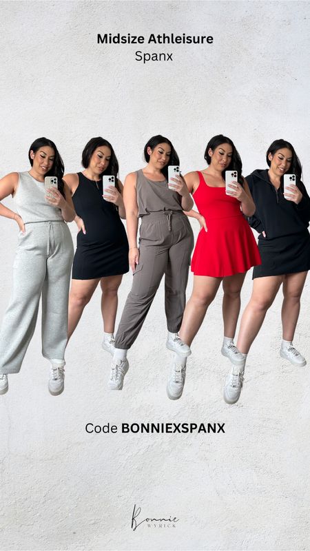 Spanx Athleisure Haul for Spring 😍 Use code BONNIEXSPANX for a discount! Midsize Fashion | Curvy Activewear | Airport Outfit | Errands Outfit | Loungewear

#LTKfitness #LTKtravel #LTKmidsize