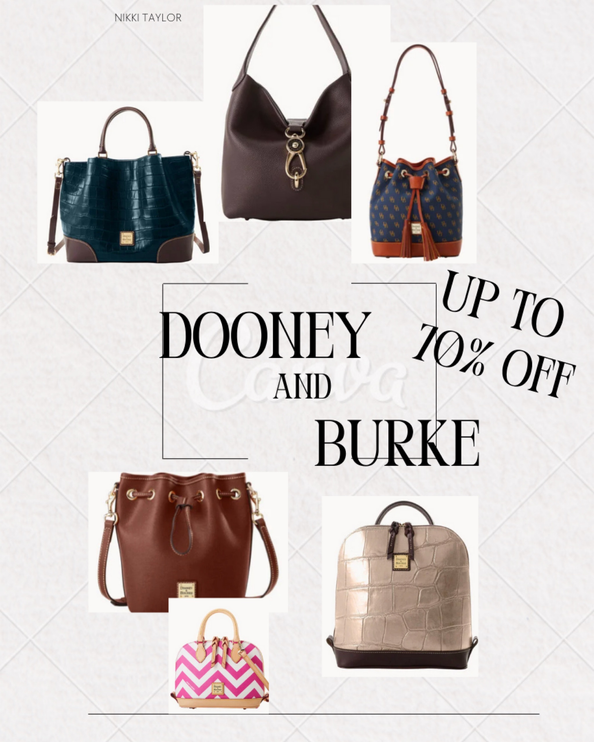 Dooney & Burke up to %70 off! #handbag #leather #dooney #bucketbag #satchel #hobobag #purse #sale

#LTKItBag #LTKSaleAlert