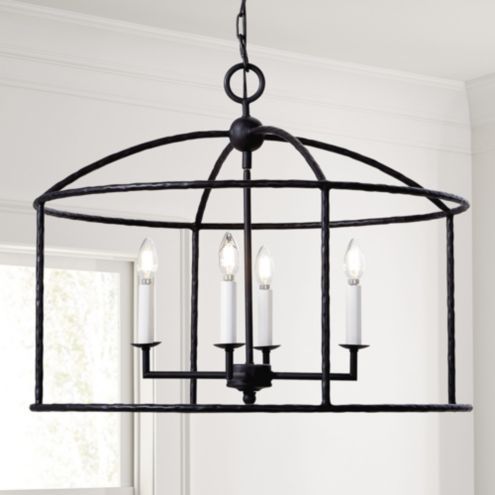 Hadley 4-Light Round Chandelier | Ballard Designs, Inc.