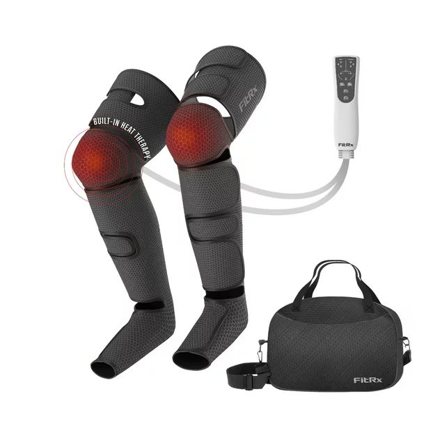 FitRx RecoverMax, Heated Compression Leg and Foot Massager with Multiple Massage, Intensity, and ... | Walmart (US)
