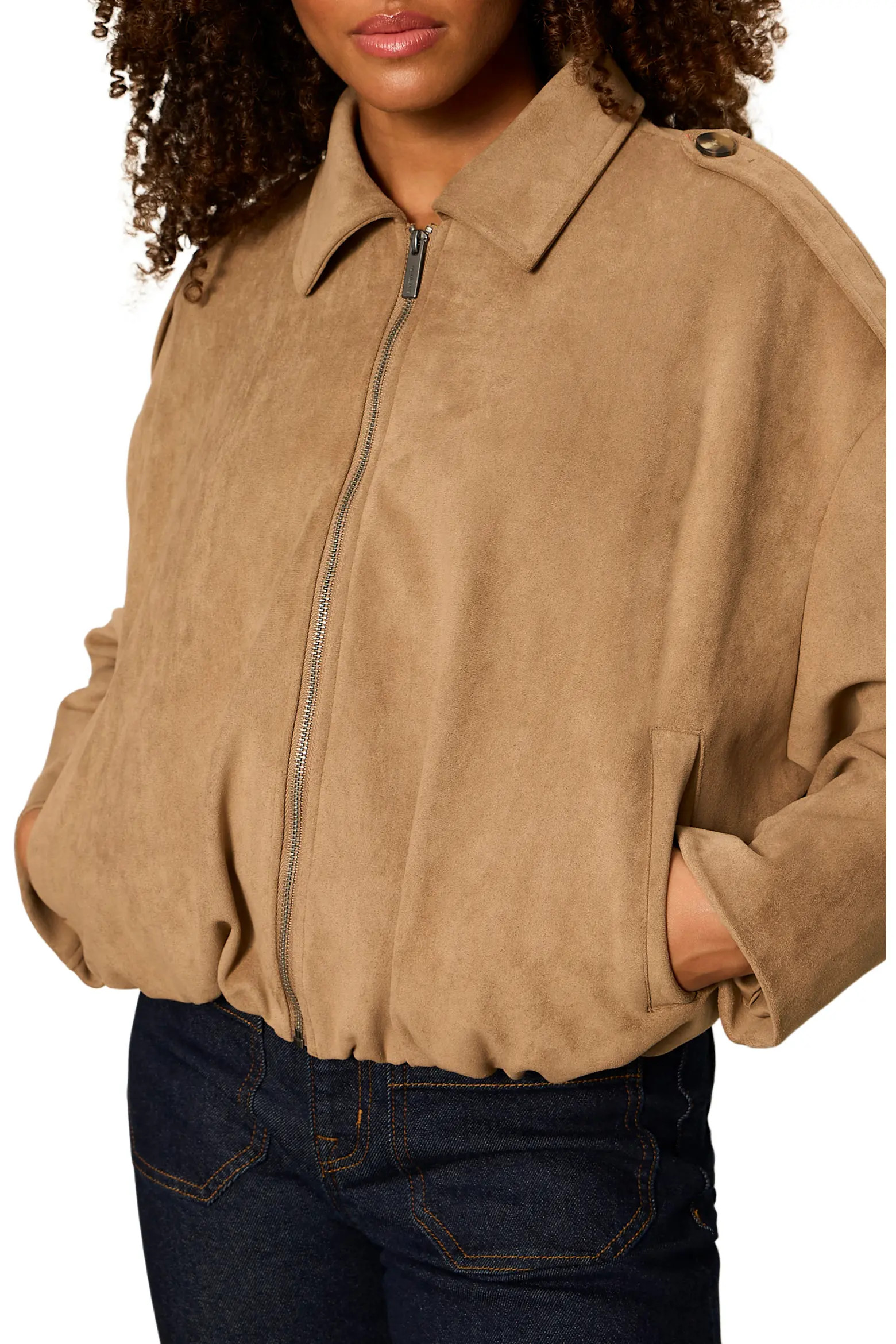 Takeoff Faux Suede Jacket (Women) | Nordstrom | Nordstrom