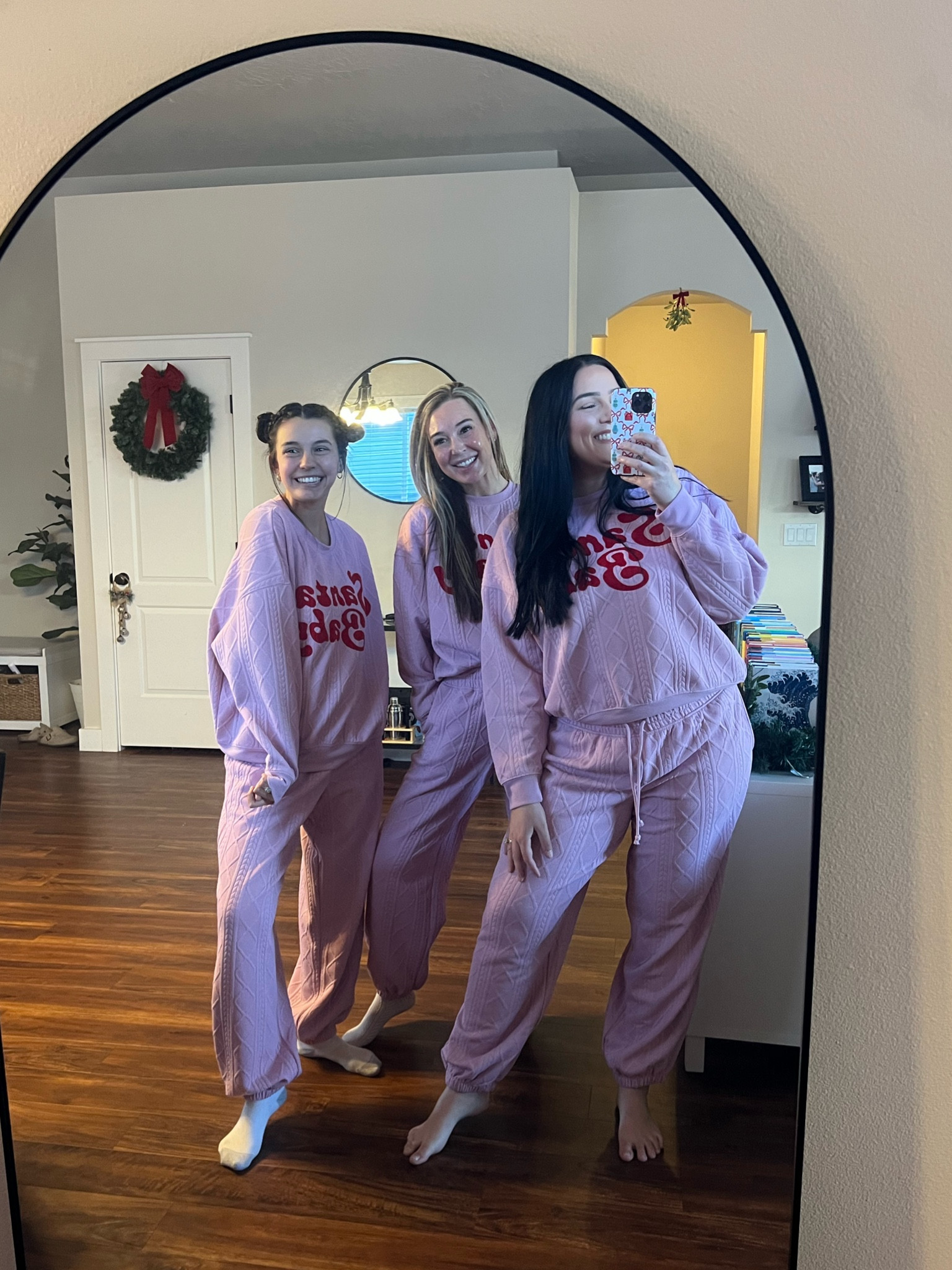 pink holiday matching set 🎀✨🎅🏻

I took a Large in both! I love the detail & the quality is amazing! 

#LTKSeasonal #LTKGiftGuide #LTKHoliday