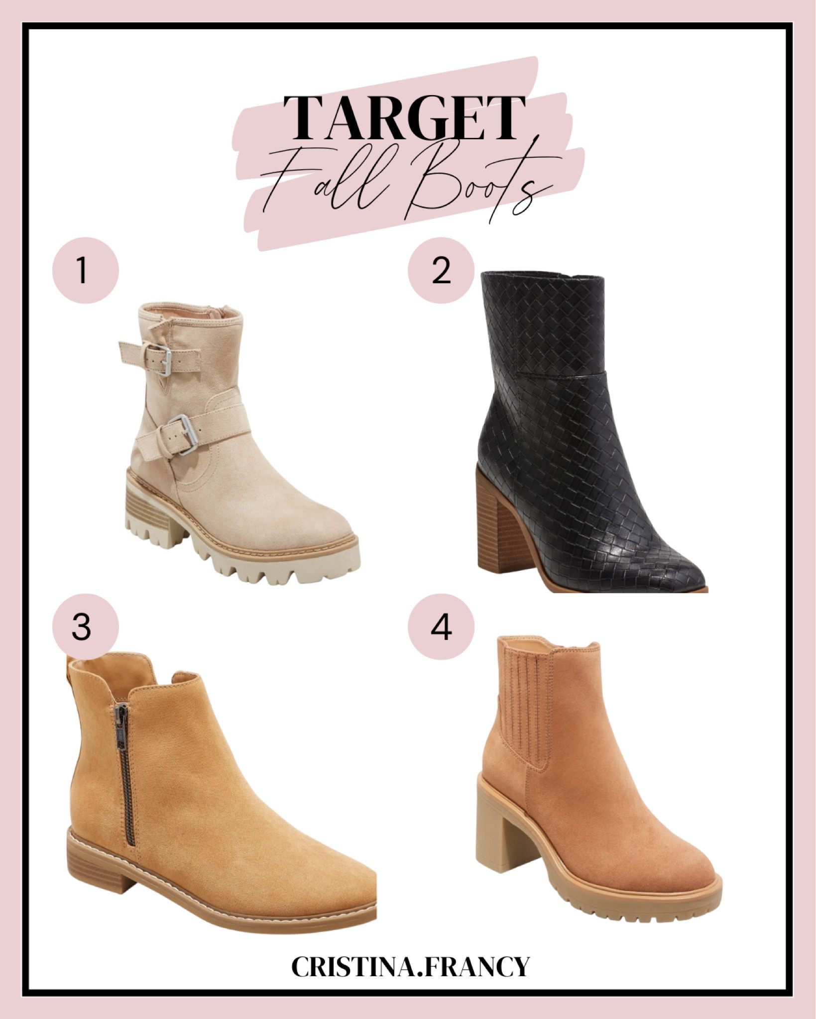 Target Fall shoes have arrived! Grab them before they sell out. 🍂

#LTKunder50 #LTKSeasonal #LTKshoecrush