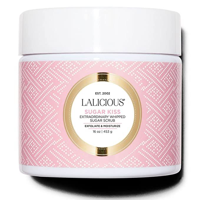 LaLicious Sugar Kiss Extraordinary Whipped Sugar Scrub - Cane Sugar Body Scrub with Coconut Oil &... | Amazon (US)