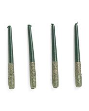 4pk Glitter Tapers | Marshalls