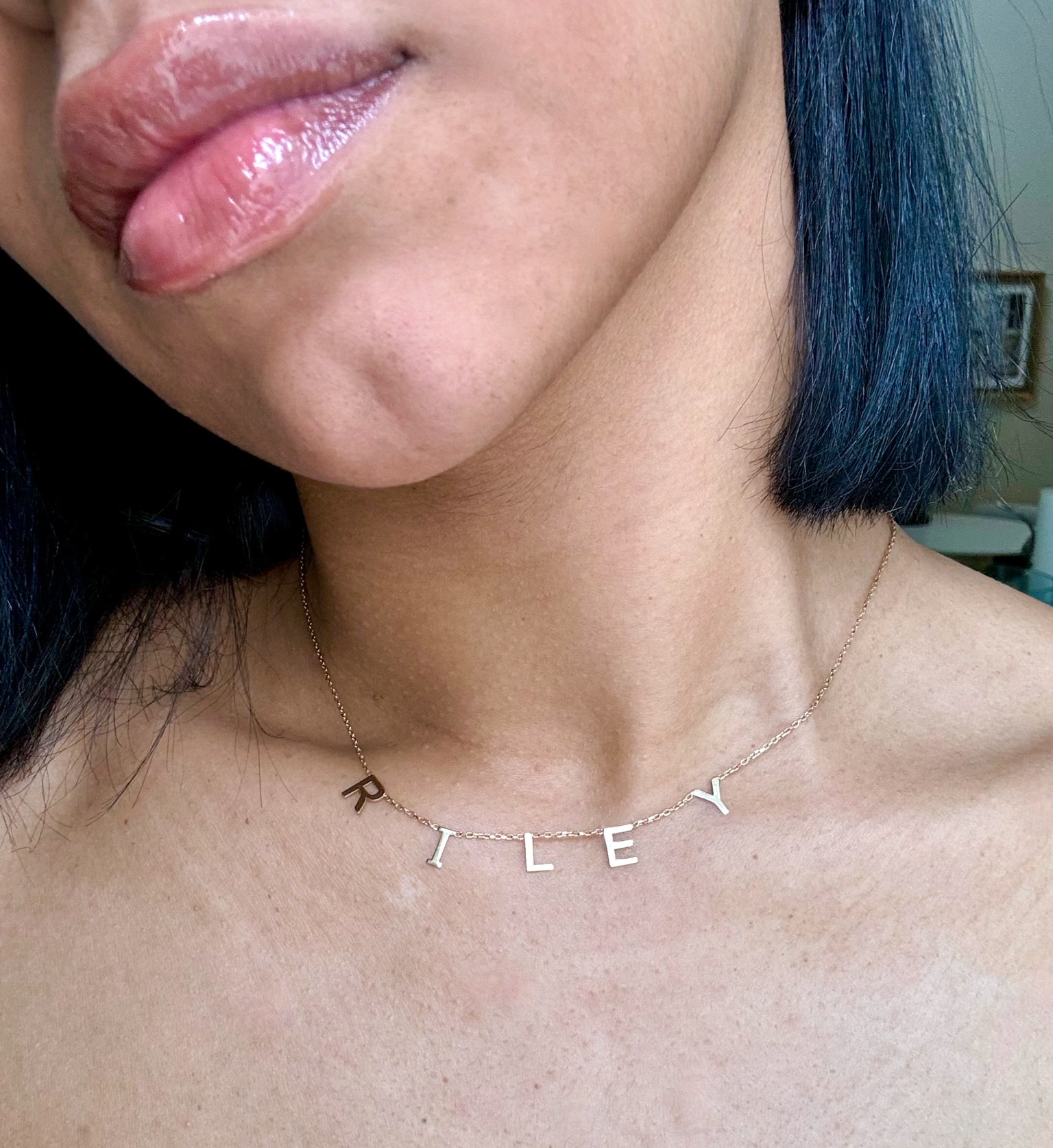 Material & Color: 18k Yellow Gold 
Necklace Length: 16 inches  