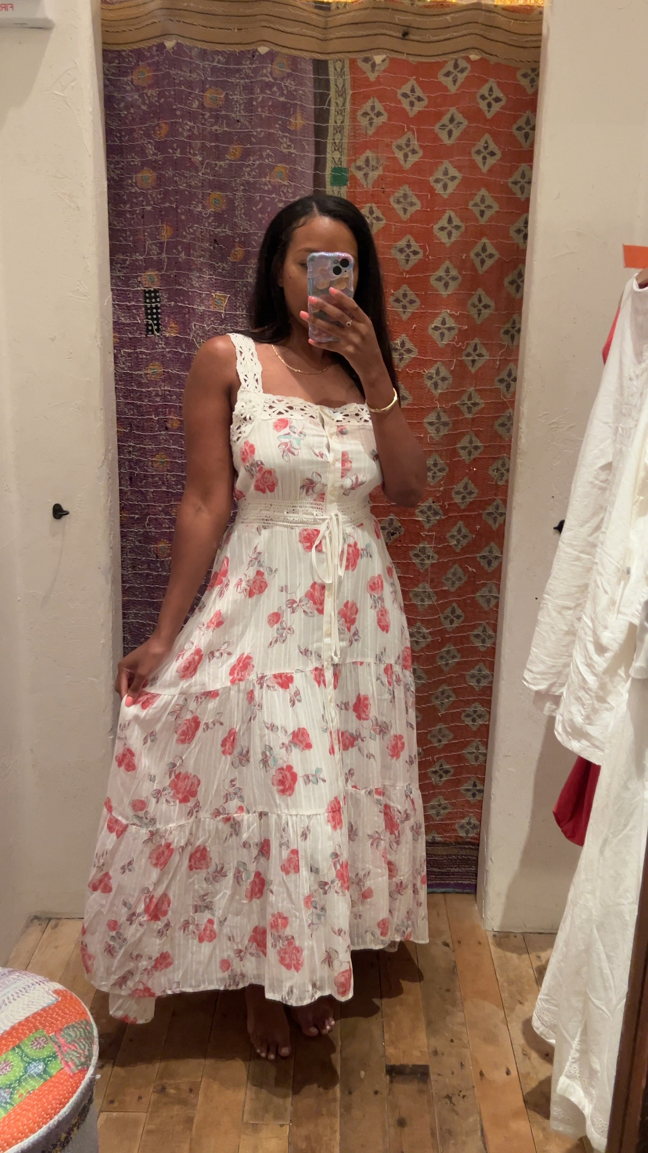 Floral dress/ spring dress/ maxi dress/ vacation outfit/ resort wear - I am wearing a size S

#LTKStyleTip #LTKTravel #LTKFindsUnder100