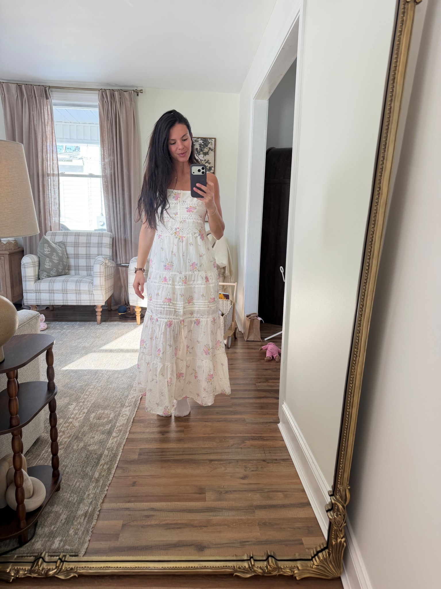 The perfect dress for Easter or Mother’s Day. 

5’4” 125lbs wearing xs

#LTKootd #LTKmomlife #LTKSeasonal