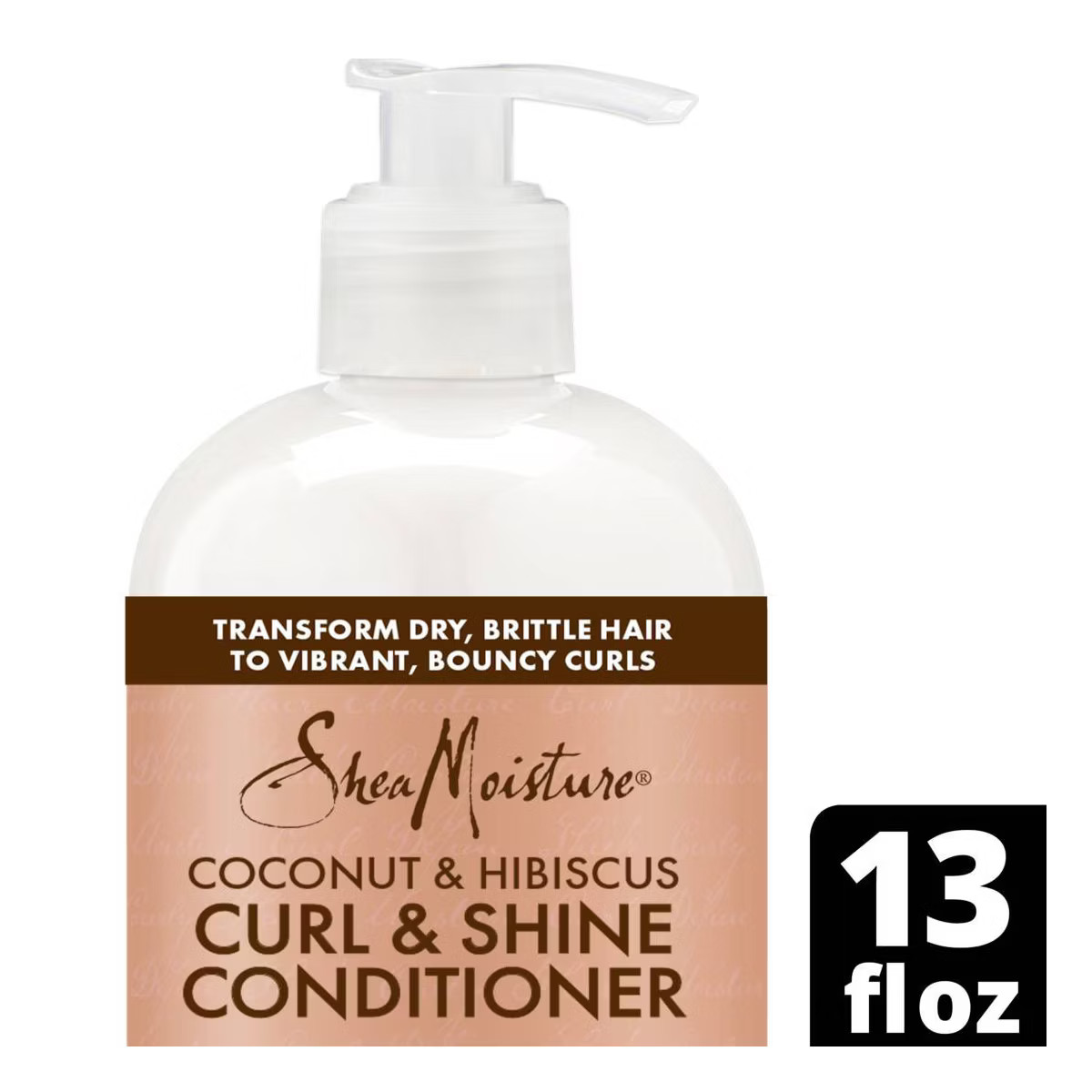 SheaMoisture Coconut & Hibiscus Curl & Shine Conditioner For Thick Curly Hair | Target