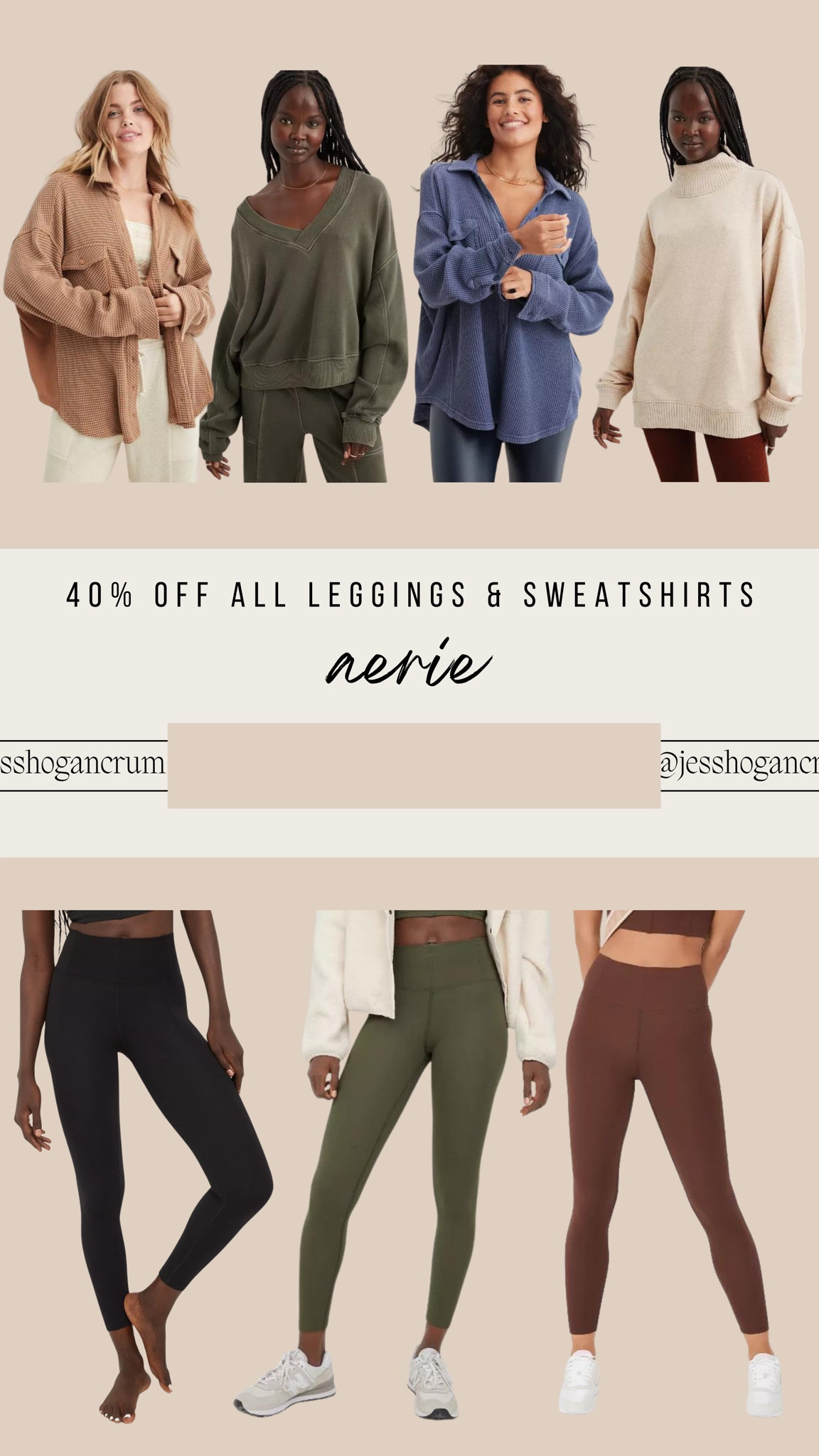 aerie sweater leggings