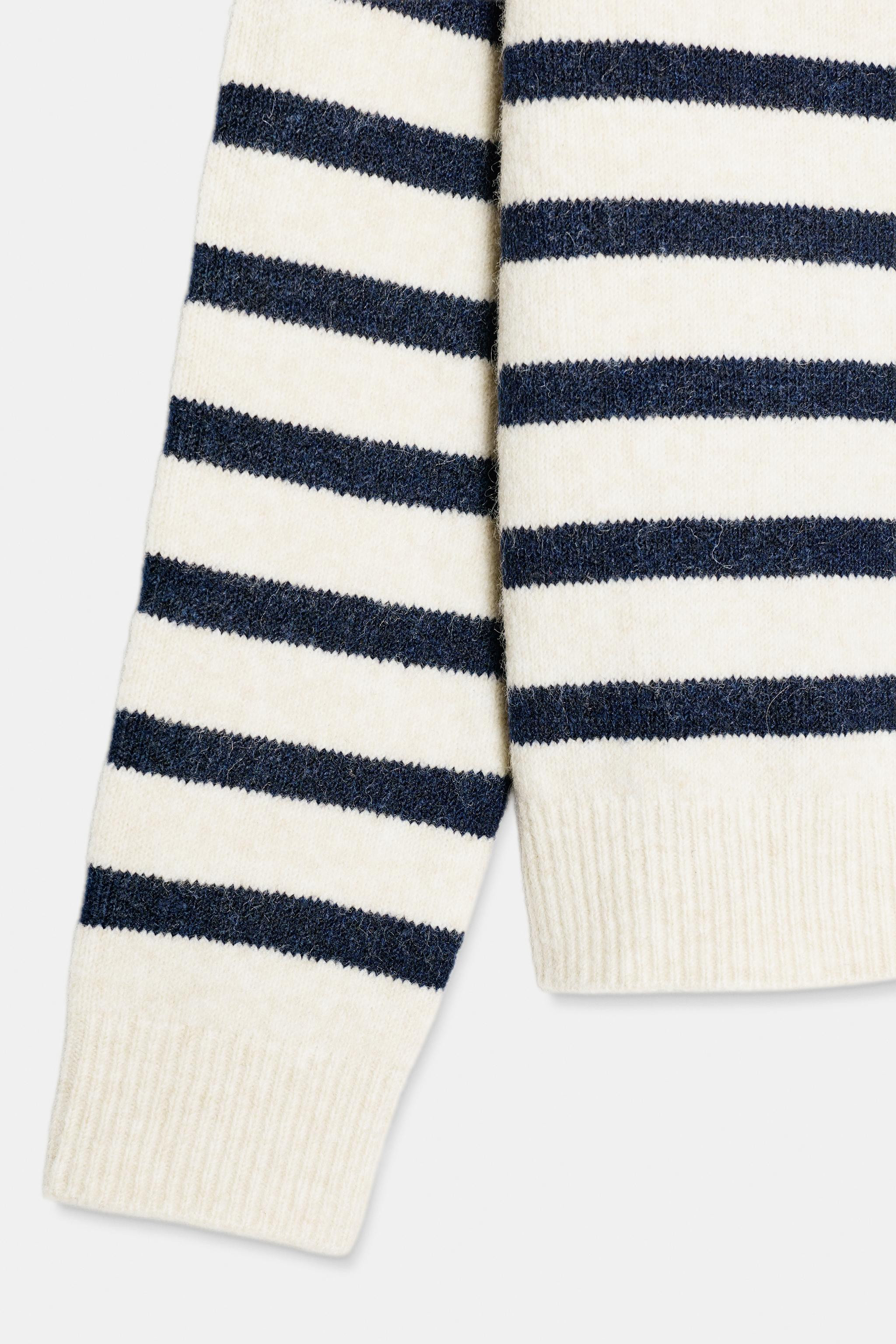 STRIPED KNIT JUMPER | Zara Canada