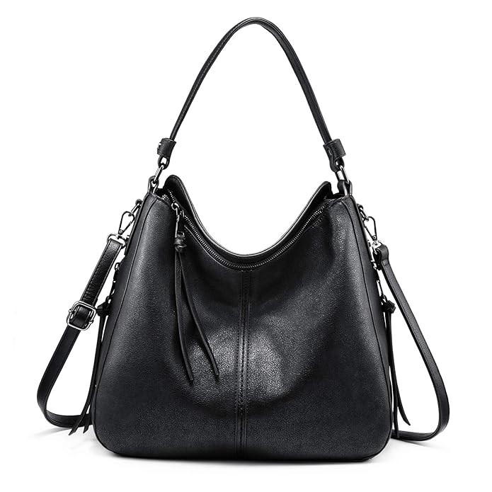 Shoulder Bags for Women Large Ladies Crossbody Bag with Tassel | Amazon (US)