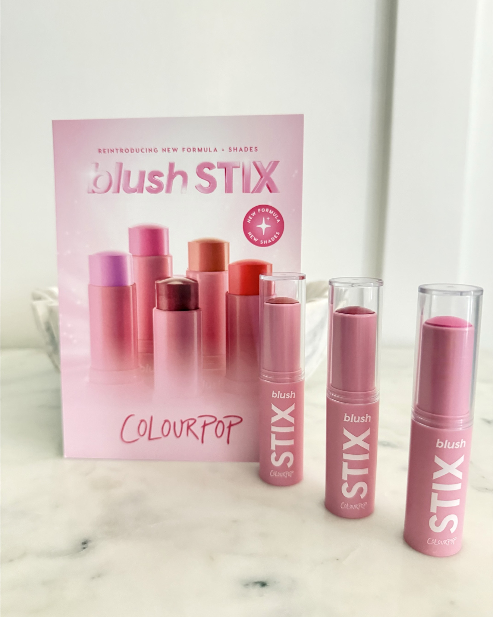 #gifted #colourpop #cppartner Thank you so much @colourpopcosmetics for gifting me these and I can’t wait to try them!!!❤️🥰🤩 I love that ColourPop is reintroducing their ColourPop Blush Stix!!🙌😍 A more improved version of their classic Blush Stix formula that’s dewier with a better glide plus ColourPop amped up the hydration factor for a naturally radiant and buildable finish!!✨☺️ It still has the convenient and easy to use stix packaging that we all love!!💗😁 I love to keep them in my makeup bowl in my entryway to grab on the way out the door, I can quickly apply it in just a couple of minutes!!💄🥰 When I’m in a hurry, I can swipe on my cheeks and eyelids then dab with my finger!😄 NEW 9 trending shades with 3 of them having a shimmer to them & 3 fan faves, for a total of 12 beautiful shades to choose from!!😬 Below I put the shade descriptions with names and which ones are the fan faves!!😉 The 3 shades that I received are S-Tier, Going Places, & 25/8!!☺️ Which shade is your favorite?🤔 

Grab yours available now on Colourpop.com 🛍️🤩 
Coming to @targetstyle & @ultabeauty in June!☺️

💖 12 Shade Descriptions:
*   S-Tier - Vibrant cool-toned pink
*   Cool It - Soft mauvy nude ( OG Fan Fave )
*   Digicam - Bright cool-toned lavender
*   Mini Me - Soft warm pink ( OG Fan fave ) 
*   Whimsy - Pinky Peach shimmer
*   25/8 - Warm nude ( OG Fan fave & mine, too!!) 
*   High Demand - True bubblegum pink
*   Love to See It - Mauvy rose
*   Am I the Drama? - Hot cherry
*   Beach Blvd - Deep rosy tan
*   Dream State - Rich mauve shimmer
* Going Places - Deep cool-toned berry shimmer

#colourpopbesties #colourpopblush #makeup #giftideas 


#LTKOver40 #LTKBeauty #LTKMothersDay