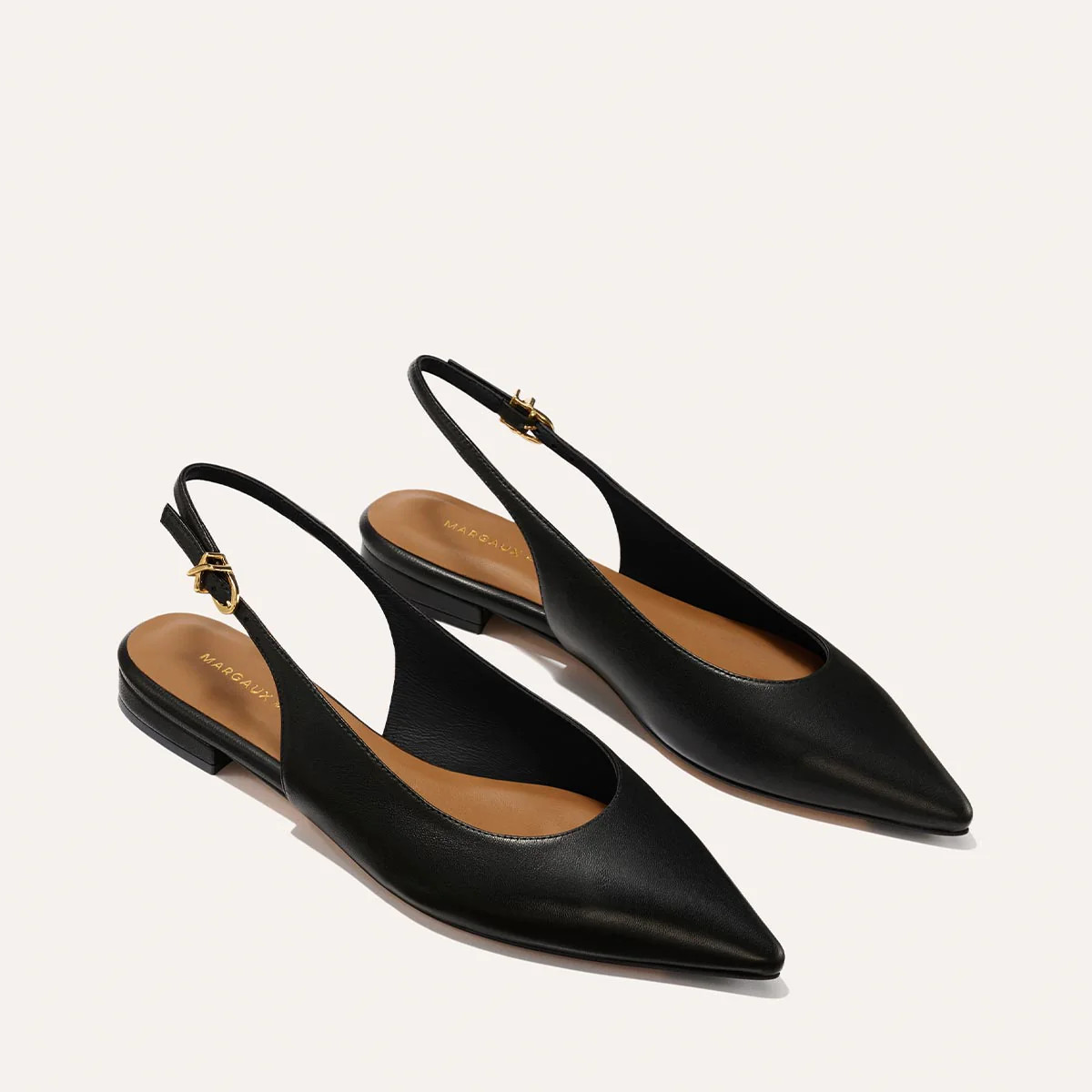 The Elise Flat Pointed-Toe Slingback | Margaux