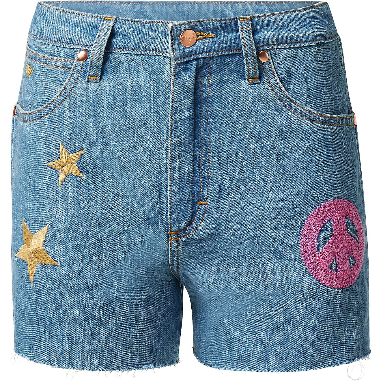 Wrangler Women's Lainey Wilson Embroidered Shorts 3.5 in | Academy Sports + Outdoors