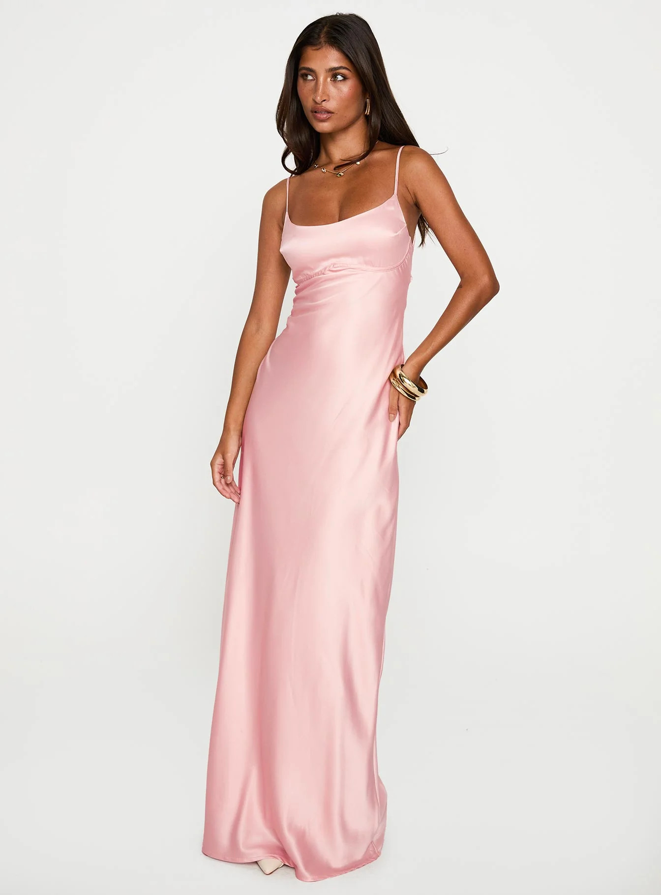Ravia Maxi Dress Pink | Princess Polly US