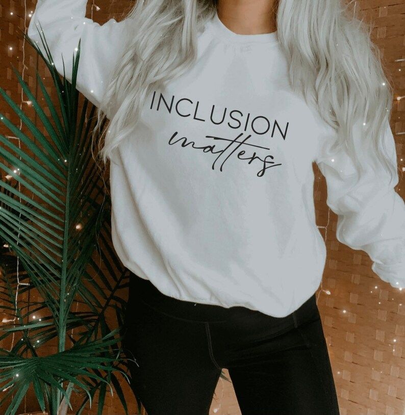 Inclusion Matters Pullover | Etsy (US)