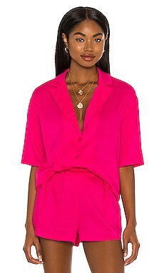 x Sofia Richie Bari Shirt in Pink | Revolve Clothing (Global)