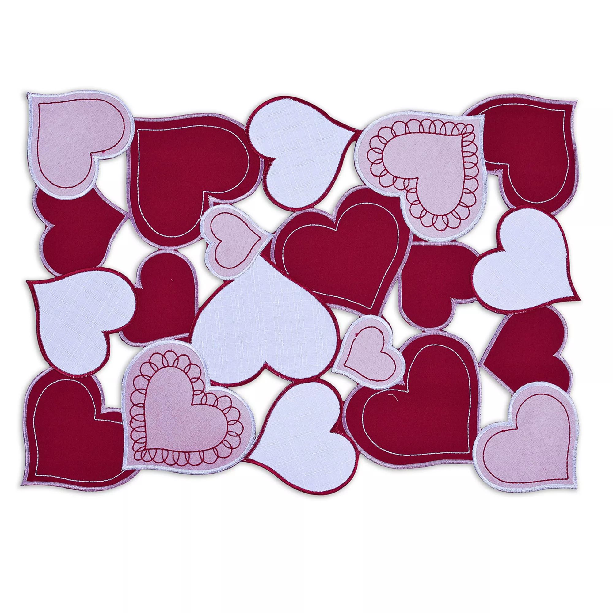 Celebrate Valentine's Day Together Hearts Cut-Out Placemat | Kohl's