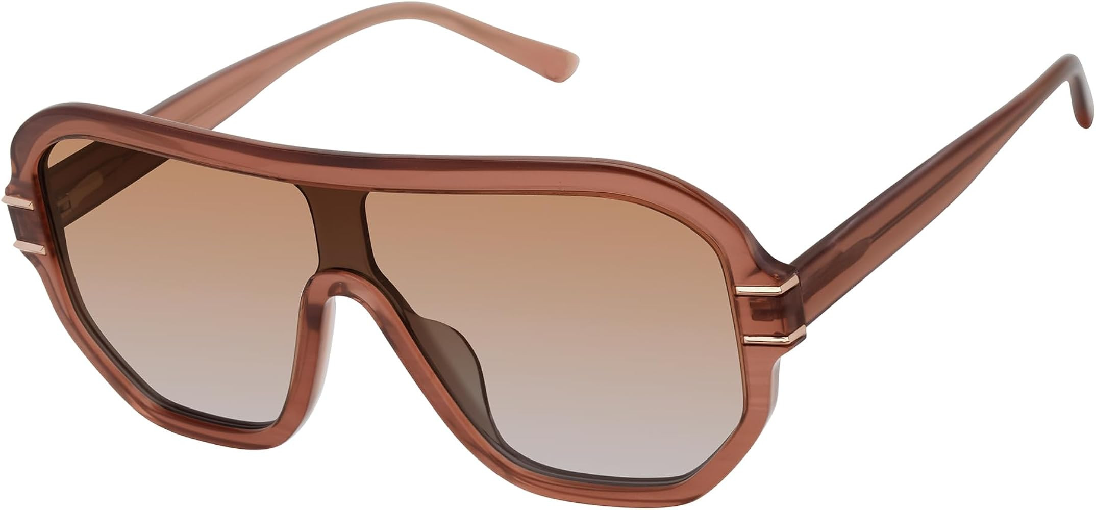 L.A.M.B. Gwen Stefani LA594 Shield Sunglasses for Women, UV400 Protection | Amazon (US)