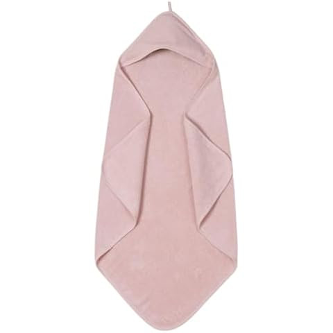 mushie Baby Hooded Towel | Organic Cotton (Blush) | Amazon (US)