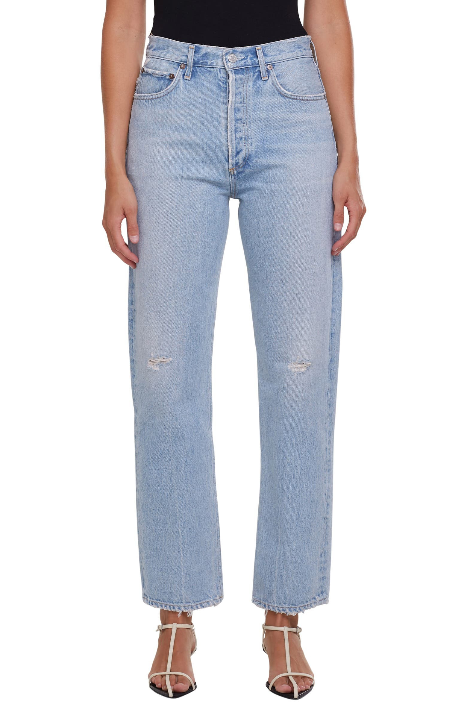 '90s Pinch Waist High Waist Jeans | Nordstrom