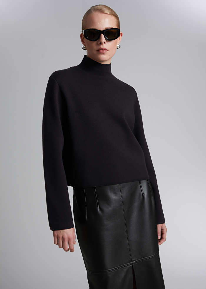 Boxy Turtleneck Knit Jumper | & Other Stories (EU + UK)