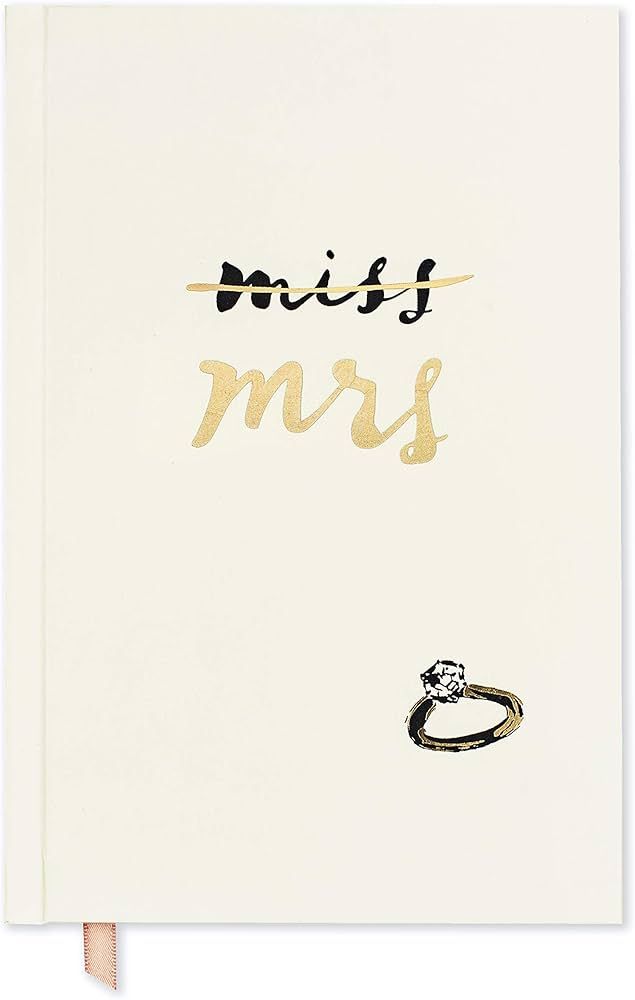 Kate Spade New York Bridal Journal Notebook, 8.25" x 5.25" Hardcover Journal with 200 Lined Pages... | Amazon (US)