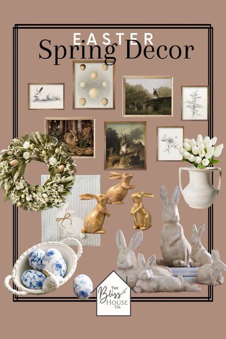 Embrace the timeless allure of vintage Easter decor with The Bliss House Co.! 🌼🐰 Dive into a curated collection where every pastel egg, delicate bunny, and whimsical ornament whispers of bygone Easter delights. 🥚✨ Let nostalgia spark your imagination and infuse your home with Easter magic! 

#LTKSpringSale #LTKhome #LTKstyletip
