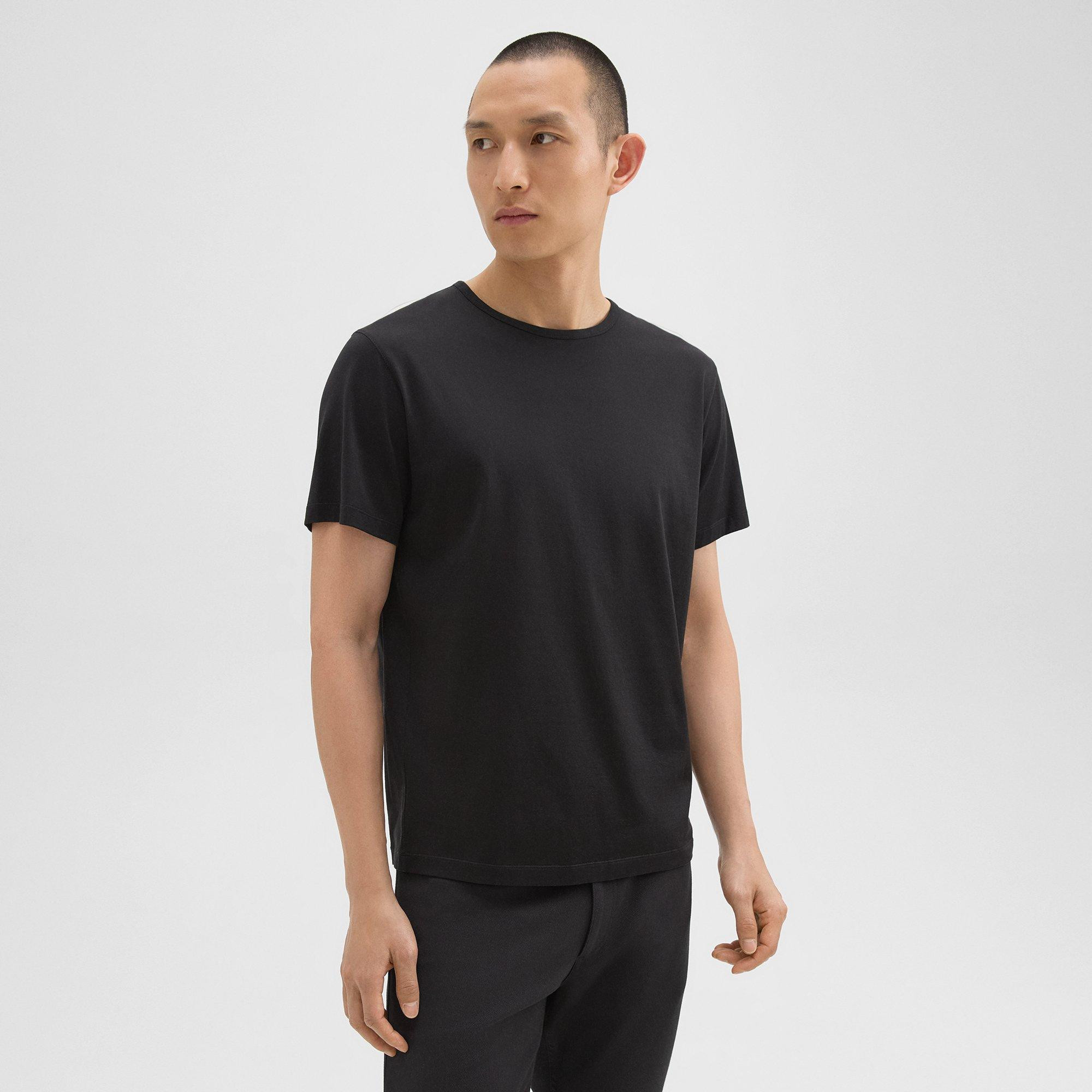 Precise Tee in Luxe Cotton Jersey | Theory