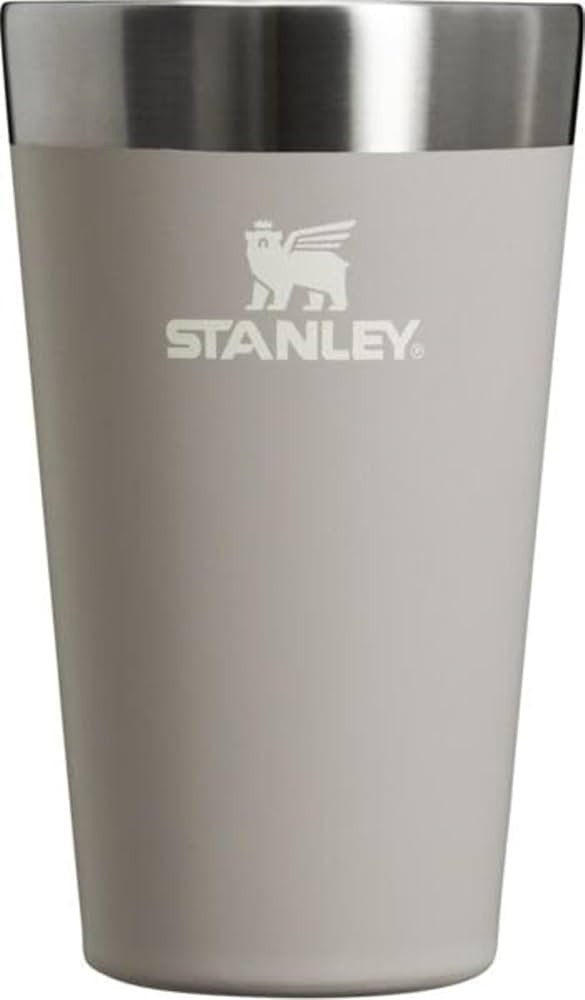 STANLEY Adventure Inulsated Stacking Beer Pint Glass, 16oz Stainless Steel Double Wall Rugged Met... | Amazon (US)