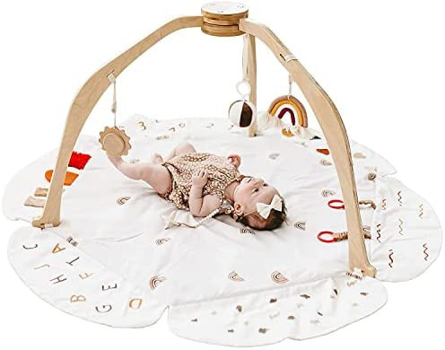 Baby Play Gym, Baby Play Mat Stage-Based Developmental Baby Gym and Playmats for Baby, Newborn, I... | Amazon (US)