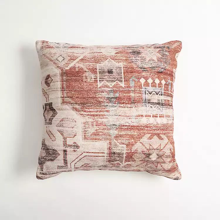 Terracotta Vintage Ruchi Pillow | Kirkland's Home