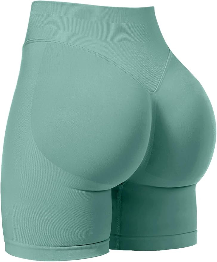 VOYJOY Women Workout Impact Shorts 3.6"/ 4.5"/ 6" Scrunch Butt Lifting Gym Shorts Seamless Booty ... | Amazon (US)