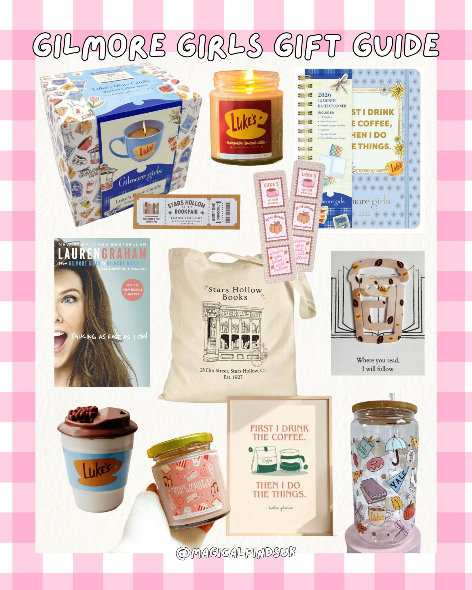 Gilmore Girls gift guide ✨💗📚

#LTKuk