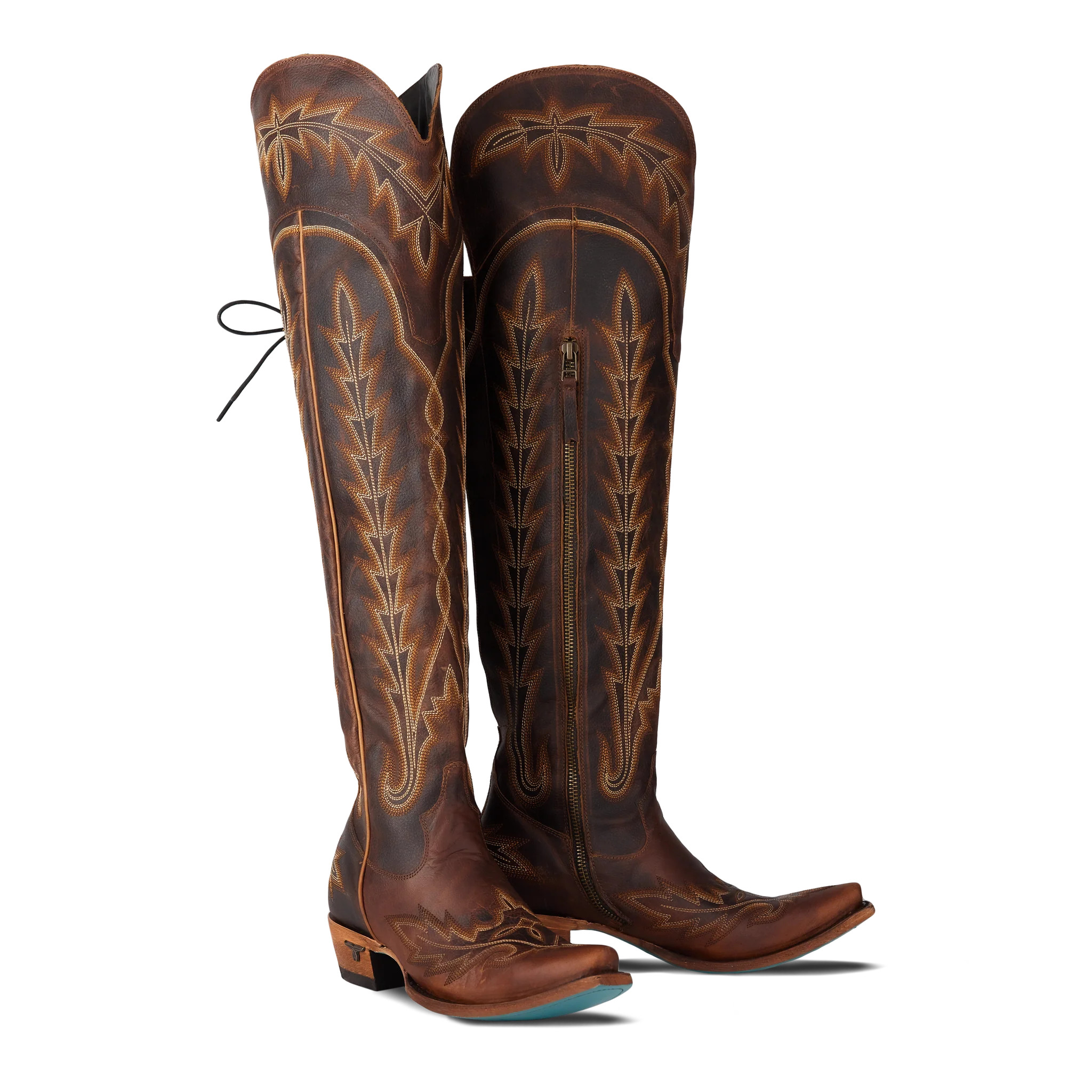 Lexington OTK Corset - Cognac | Lane Boots